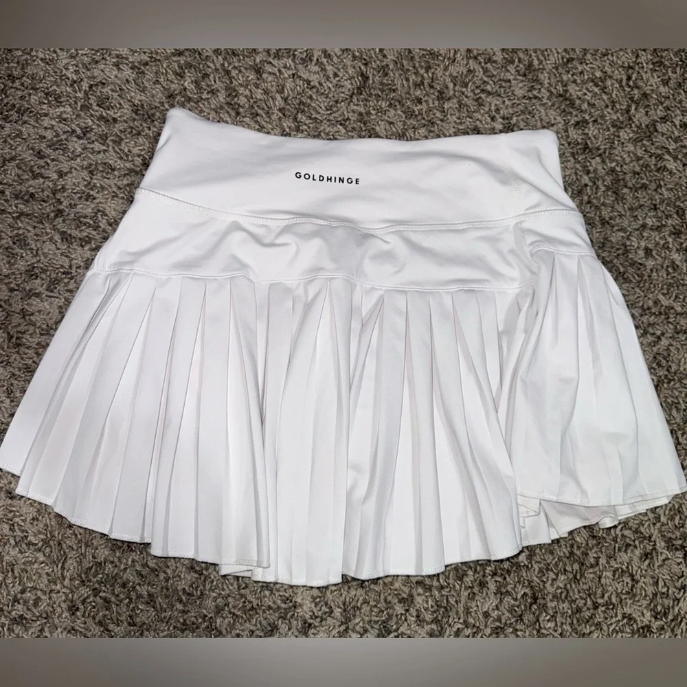 OFF-WHITE PLEATED TENNIS SKIRT size M - Picture 8 of 12